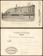 Postkaart Brüssel Bruxelles Fontaine De Brouckere 1909 - Otros & Sin Clasificación