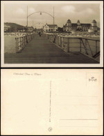 Ansichtskarte Binz (Rügen) Landungsbrücke Seebrücke Ostsee Ostseebad 1920 - Sonstige & Ohne Zuordnung