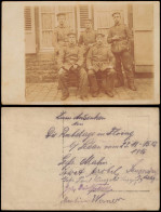 CPA Sedan Sedan Soldaten Vor Haus Militaria WK1 1916 - Sedan