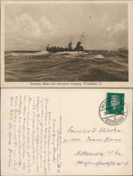 Kriegsschiff (Marine) Zerstörer Möwe Bei Seegang Windstärke 11 1930 - Guerre