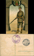 Militär-Karte Soldatenleben: Soldat Uniform Gewehr 1916 - Andere & Zonder Classificatie