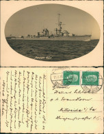 Schiffe & Kriegsschiffe Marine Kreuzer KÖLN Schiffsfoto 1930 Privatfoto Ak - Warships