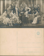 Ansichtskarte  Deutsches Kaiserhaus - Foto AK 1908 - Familles Royales