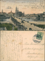 Ansichtskarte Dresden Stadt, Flußbadeanstalt 1909 - Dresden