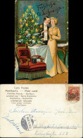 Ansichtskarte  Weihnachten Christmas Ehepaar Vor Weihnachtsbaum 1905 - Otros & Sin Clasificación