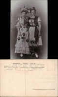 Soziales Leben - Frauen In Tollen Kleidern Und Kopfschmuck 1915 Privatfoto - Personajes