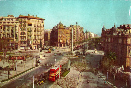 *CPM - ESPAGNE - CATALOGNE - BARCELONNE - Place De La Victoire Et Avenue Franco - Barcelona