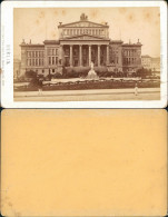 Mitte-Berlin Das Königliche Schauspielhaus. CDV-Foto 1882 Kabinettfoto - Mitte