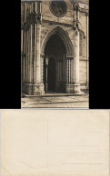 Postcard Trondheim Trondheim Domkirke - Portal Statue 1909 - Norwegen