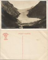 Postcard Sandene I Nordfjord Gletscher Brixdalsbre 1918 - Noruega