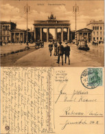 Ansichtskarte Mitte-Berlin Brandenburger Tor, BSR-Stadtreinigung 1910 - Brandenburger Tor