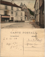 CPA Yerres Rue De Paris 1913 - Andere & Zonder Classificatie