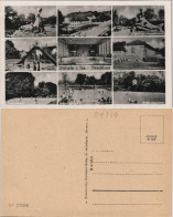 Ansichtskarte Döbeln Stadtbad, Halle, Rutsche, Plastik 1940 - Döbeln