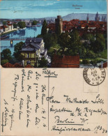 Heilbronn Panorama-Ansicht Totale 1916   Im 1. Weltkrieg Als Feldpost Gelaufen - Heilbronn
