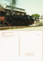 Crottendorf (Erzgebirge) Güterzug-Tenderlokomotive 86  Bahnhof 1987/1989 - Autres & Non Classés
