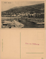 Cartoline Triest Trieste Hafen, Segelboote - Barcola 1923 - Andere & Zonder Classificatie