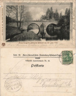 Ansichtskarte Rübeland Grosse Trogfurter Brücke Aus Dem Jahre 1549. 1903 - Autres & Non Classés