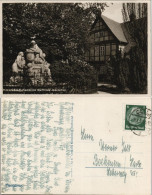 Ansichtskarte Celle Haus Und Karoline Mathilde Denkmal 1934 - Celle