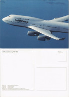 Ansichtskarte  Lufthansa Boeing 747-400 Flugzeug Airplane Avion 2000 - 1946-....: Modern Era