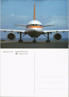 Ansichtskarte  Airbus A310 Hapag-Lloyd Flugzeug Airbus 1990 - 1946-....: Modern Era