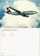 Ansichtskarte  Lurthansa Lufthansa A300 Airbus Flugzeug 1984 - 1946-....: Era Moderna