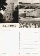 Binz (Rügen) DDR Mehrbild-AK Mit Jagdschloss Granitz, Straße, Strand 1984 - Otros & Sin Clasificación