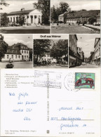 Ansichtskarte Weimar DDR Mehrbild-AK Mit 5 Stadtteilansichten 1981/1979 - Weimar