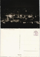 Ansichtskarte Stuttgart Panorama-Ansicht Zentrum Bei Nacht 1962 - Stuttgart