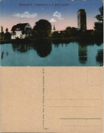 Ansichtskarte Delmenhorst Demost Wasserturm Von Der Graft Gesehen 1916 - Delmenhorst