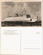 HOCHSEE - FAHRSCHIFF , THEODOR HEUSS" Schiffe/Schifffahrt - Fähren 1961 - Ferries