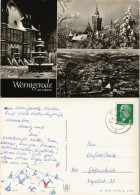 Wernigerode DDR Mehrbildkarte Mit 3 Stadtteilansichten 1972/1970 - Autres & Non Classés