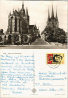 Ansichtskarte Erfurt DDR AK St. Severikirche Erfurter Dom 1971 - Erfurt