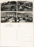 Ansichtskarte Dahlenburg Hotel Deutsches Haus - 4 Bild Saal 1962 - Autres & Non Classés