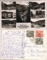 Ansichtskarte Bad Liebenzell Stadt, Kleingolf, Schwimmbad 1955 - Autres & Non Classés