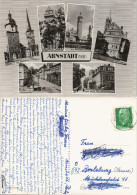 Arnstadt DDR Mehrbild-AK Mit Zimmerstraße, Museum, Papiermühle Uvm. 1966 - Arnstadt