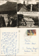Oberhof (Thüringen) DDR Mehrbild-AK Kanzlersgrund, U.a. Skisprung-Schanze 1967 - Oberhof