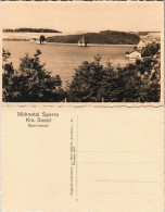 Ansichtskarte Soest Sperrmauer Möhnetalsperre 1950 - Soest