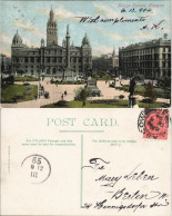 Postcard Glasgow George Square, Street View - Straßen-Ansicht 1904 - Autres & Non Classés