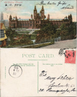 Postcard Glasgow Panorama-Ansicht Kunst-Akademie, Art Gallery 1904 - Other & Unclassified