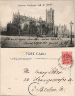 Manchester Cathedral (Kathedrale) Strassen Partie, Street View 1905 - Andere & Zonder Classificatie