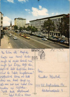Kassel Cassel Ständeplatz, Auto Tram Verkehr, Mercedes Auto 1981 - Kassel