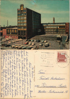 Ansichtskarte Düren Stadtteilansicht Rathaus Vorplatz Auto-Parkplatz 1965 - Dueren