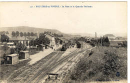 Bruyères En Vosges :  La Gare (trace Au Dos)    ///  Ref. Mai 24 ///  BO. 88 - Bruyeres