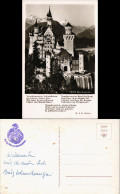 Ansichtskarte Schwangau Schloss Neuschwanstein Mit Versen K.A.K. Walter 1960 - Otros & Sin Clasificación