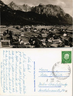 Ansichtskarte Wallgau Panorama-Ansicht Mit Karwendel Bergen 1961 - Otros & Sin Clasificación