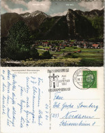 Oberammergau Passionsspieldorf Panorama Mit Notkarspitze Und Kofel 1960 - Oberammergau