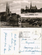 Altötting Mehrbild-AK Gnadenkapelle, Marienbrunnen, Stiftskirche, Panorama 1960 - Otros & Sin Clasificación