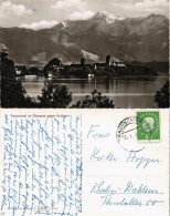 Ansichtskarte Chiemsee Fraueninsel Im Chiemsee Gegen Hochgern 1958 - Chiemgauer Alpen