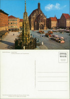 Ansichtskarte Nürnberg Hauptmarkt, Schöner Brunnen Und Frauenkirche 1987 - Nürnberg