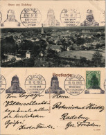 Ansichtskarte Radeburg Totale, Rollstempel Einweihung VD 1913 - Other & Unclassified